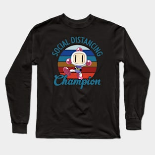 Bomberman Social Distancing Champion Long Sleeve T-Shirt